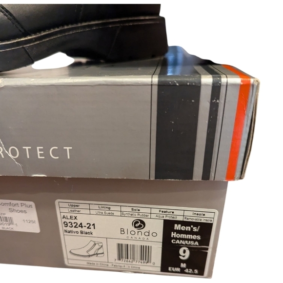 Blondo Black Leather Alex Double Zip Comfy Chukka Boots NWT Sz 9 - Picture 2 of 9